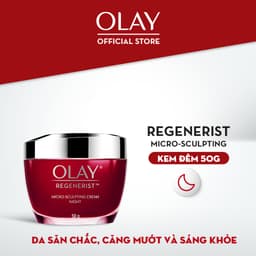 Thumbnail Kem Dưỡng Ẩm OLAY REGENERIST Ban Đêm Căng Mướt, Sáng Khỏe & Phục Hồi Dấu Hiệu Lão Hóa 50G 2