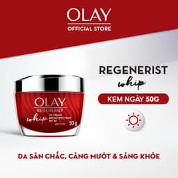 Thumbnail Kem Dưỡng Ban Ngày OLAY REGENERIST Căng Mướt, Sáng Khỏe & Phục Hồi Dấu Hiệu Lão Hóa Ngăn Tia UV SPF 30 WHIP 50G 2