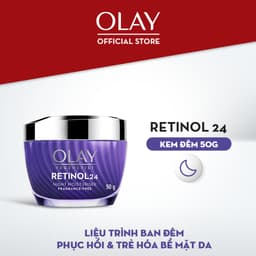 Thumbnail Kem Dưỡng Ẩm OLAY RETINOL24 Giúp Mờ Nếp Nhăn 50G 2