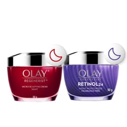 Thumbnail Combo 2: Kem Dưỡng Ẩm Ban Đêm: OLAY REGENERIST 50G & OLAY RETINOL24 50G 1