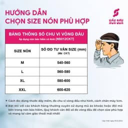 Thumbnail Mũ bảo hiểm nửa đầu có kính NÓN SƠN chính hãng CKT-XM151 1