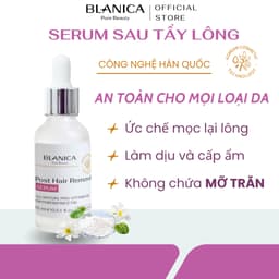 Thumbnail Serum sau tẩy lông, triệt lông, wax lông làm giảm kích ứng và ức chế mọc lông BLANICA  15ml 2