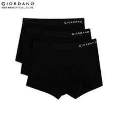 Thumbnail GIORDANO Bộ 3 Quần Lót Nam Ice Silk Men's Trunk 01172402 1