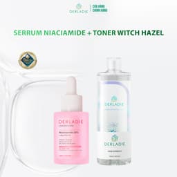 Thumbnail Bộ Đôi Toner Derladie 500ml, Serum Derladie Laboratoire Pore Tightening Ampoule Niacinamide 20% + Zic PCA 1% 30 1