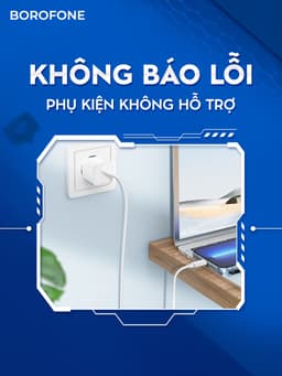 Thumbnail Dây cáp sạc nhanh IP Borofone CK6 TypeC to Light, hỗ trợ dòng sạc PD tối đa 20W, dài 1 mét 2