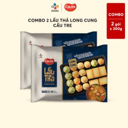Thumbnail Set viên thả lẩu thập cẩm Long Cung Cầu Tre 300g (cá viên phô mai, đậu hũ hải sản, chả cá rau củ) 1