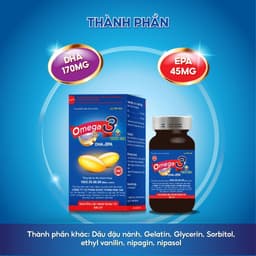 Thumbnail Viên Uống Omega 3 Vinh Gia Giàu DHA Hơn, Giúp Tăng Cường Sức Khỏe Mắt Và Trí Não, Đẹp Da (Hộp 100v) 2