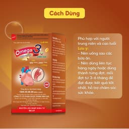 Thumbnail Omega 3 Vinh Gia 2 Giàu EPA Hơn, Giúp Tăng Cường Sức Khỏe Tim Mạch Cho Người Trung-Cao Tuổi (60v/H) 4