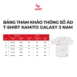 Thumbnail Áo T-shirt cầu lông nam Kamito Galaxy 3 1