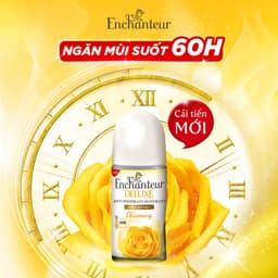 Thumbnail Lăn khử mùi Enchanteur trắng da / hương nước hoa Pháp tinh tế, không để lại vệt ố vàng 50ml 3