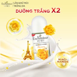 Thumbnail Lăn khử mùi Enchanteur trắng da / hương nước hoa Pháp tinh tế, không để lại vệt ố vàng 65ml 2