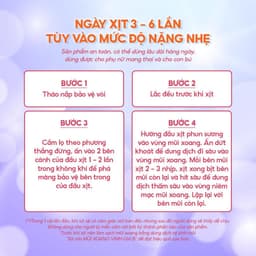 Thumbnail Thảo Dược Xịt Mũi Vinh Gia B Giúp Giảm Viêm Mũi, Viêm Xoang, Sổ Mũi (Dành Cho Trẻ Em & Người Lớn) 4