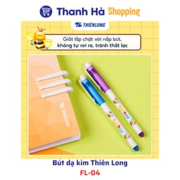 Thumbnail Bút dạ kim Thiên Long Bebe FL-04 màu tím 2