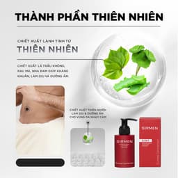 Thumbnail Dung dịch vệ sinh nam 3 in 1 SIRMEN Europe Gentlemen cao cấp 100g hương nước hoa châu Âu 2