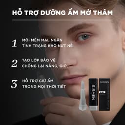 Thumbnail Son dưỡng nam 2 in 1 nguyên liệu châu Âu SIRMEN Europe Gentlemen dòng cao cấp 4.2g chiết xuất tự nhiên công nghệ EU-Nano 4