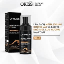 Thumbnail Bọt vệ sinh nam giới Orimen sạch khuẩn khử mùi không gây kích ứng mùi hương nam tính 120ml 3