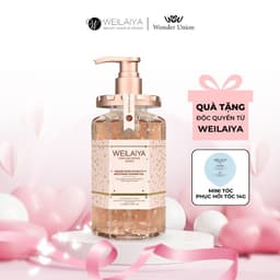 Thumbnail Sữa tắm trắng da cánh hoa hồng Damask Weilaiya hương nước hoa, trắng da toàn thân 450ml 4