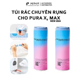 Thumbnail Túi Đựng Chất Thải Chuyên Dụng Có Kéo Khóa Dùng Cho Máy Pura X, Pura Max 3