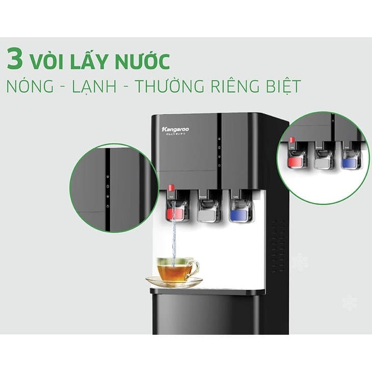 Ảnh Cây Nước Nóng Lạnh Kangaroo KG599A3 Thiết Kế Sang Trọng, Phù Hợp Với Mọi Không Gian 3