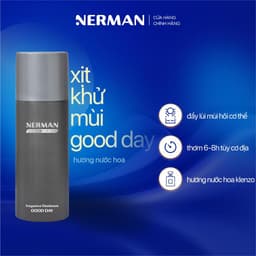 Thumbnail Xịt khử mùi nam giới hương nước hoa Good Day, First Date Nerman 100ml 1