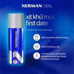 Thumbnail Xịt khử mùi nam giới hương nước hoa Good Day, First Date Nerman 100ml 2