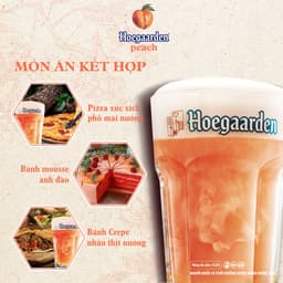 Thumbnail Bia Bỉ Hoegaarden Peach Thùng 12 Lon (500ml/Lon) Chính Hiệu - Hương Vị Đào 2