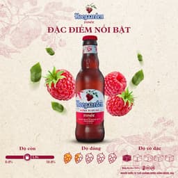 Thumbnail Bia Hoegaarden rosée thùng 24 chai (248ml/chai) 1