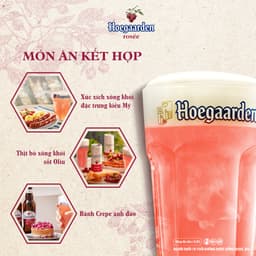 Thumbnail Bia Hoegaarden rosée thùng 24 chai (248ml/chai) 2