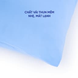 Thumbnail Vỏ Gối Ôm Vua Nệm Goodnight Poppy 45x120cm, Vỏ Gối Ôm Thun Lạnh Chất Vải Thun Mềm, Sợi Vải Mát Lạnh 2