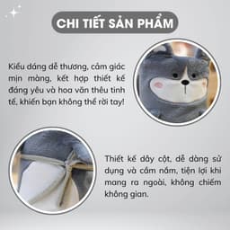 Thumbnail Chăn Mền Văn Phòng Lông Tuyết A Concept Decor Chăn Ngủ Hình Thú Nhỏ Gọn Tiện Lợi Êm Ấm Áp Cho Bé Văn Phòng Đi Du Lịch 4