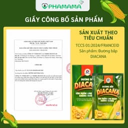 Thumbnail Đường Ăn Kiêng Diacana khuyên dùng cho người tiểu đường, người đang ăn kiêng (hộp 50 gói) 4