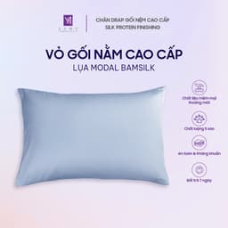 Thumbnail Vỏ gối Lụa Modal Bamsilk theo kích thước Ruột (5 màu tự chọn) 2