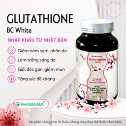 Thumbnail Viên uống Glutathione BC White giảm nám, tàn nhang, giải độc gan, giúp da đẹp mịn màng, trắng sáng 3