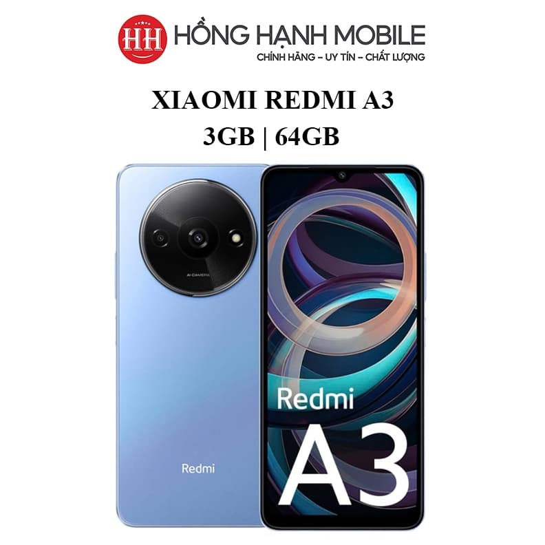 Ảnh Điện Thoại Xiaomi Redmi A3 3GB/64GB - Hàng Chính Hãng 1