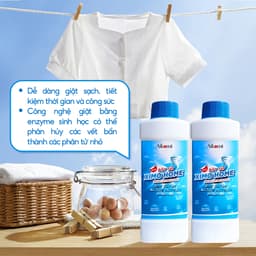 Thumbnail Bột tẩy vết bẩn đa năng Ximo bột tẩy trắng quần áo, đồ gia dụng - sạch như mới 350g 3
