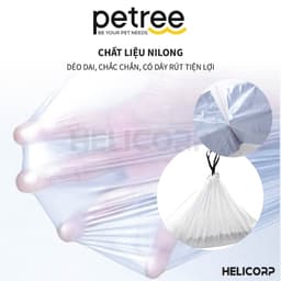 Thumbnail Túi Rác Dùng Cho Máy Dọn Phân Mèo PETREE x HELIPET 1
