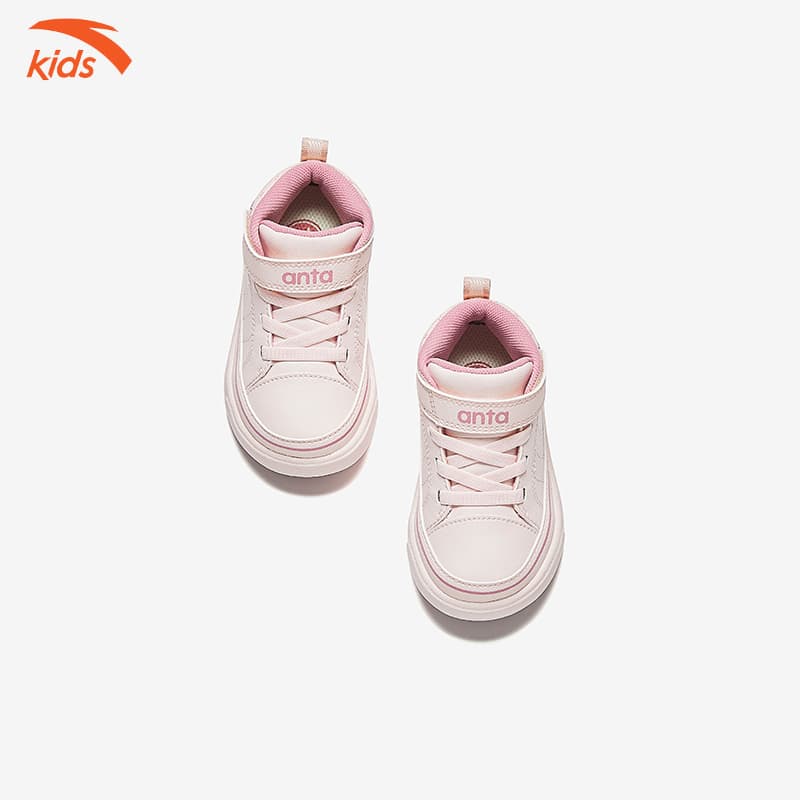 Ảnh Giày thời trang đế bằng bé gái size 23-27 Anta Kids Street Play 3225A0030 3