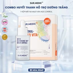 Thumbnail Bộ Đôi Tinh Chất Hỗ Trợ Dưỡng Trắng Và Hỗ Trợ Chống Lão Hoá Da SUR.MEDIC Super Glutathione Bright 32ml 3
