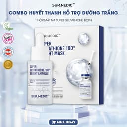 Thumbnail Bộ Đôi Tinh Chất Hỗ Trợ Dưỡng Trắng Và Hỗ Trợ Chống Lão Hoá Da SUR.MEDIC Super Glutathione Bright 32ml 2