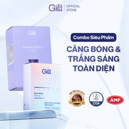Thumbnail Combo Căng Bóng Trắng Da Bột Ngậm Glutathione C (3g x 30 gói) và Bột Uống Collagen Gilaa (2g x 60 gói) 2
