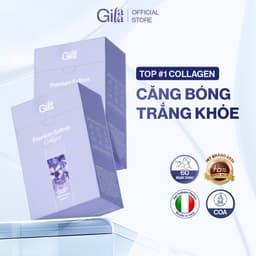 Thumbnail Combo 2 Hộp bột uống Collagen Gilaa Cao Cấp Kết Hợp Saffron (120 gói x 2g) 2