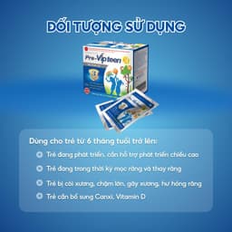 Thumbnail Cốm Tăng Chiều Cao Pre-Vipteen 3 Phát Triển Trí Não, Bảo Vệ Mắt Cho Trẻ Từ 6 Tháng Tuổi (20 Gói/H) 4