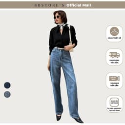 Thumbnail BBSTORE’S Quần Jean Suông Form Dài Tôn Dáng - Q2183S 1