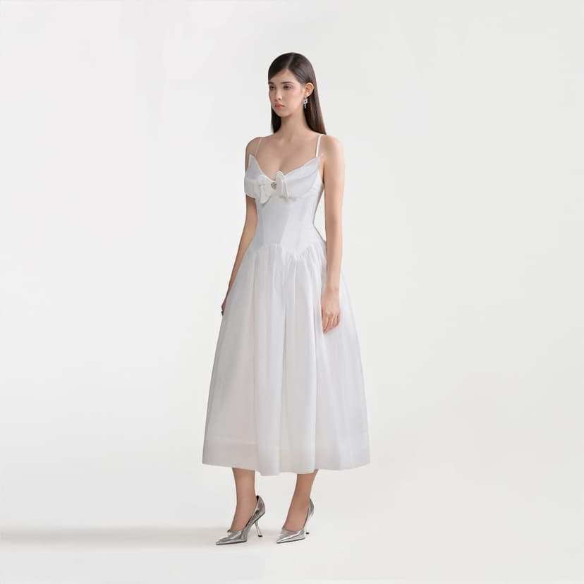 Ảnh DEAR JOSÉ - Đầm dài cánh bướm trắng - Papillon 1