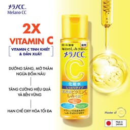 Thumbnail Dung dịch dưỡng trắng, cải thiện thâm nám, đốm nâu Melano CC Whitening Lotion (dạng đặc) 4