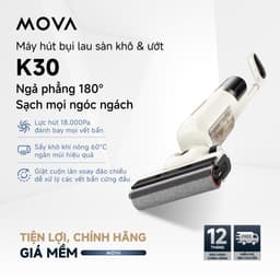 Thumbnail Máy hút bụi lau nhà khô và ướt đa năng Mova K30 - Hàng chính hãng - Bảo hành 12 tháng 1