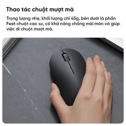 Thumbnail Chuột không dây Xiaomi Lite 2 Black BHR8916GL/  White BHR8915GL 3