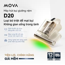 Thumbnail Máy hút bụi giường nệm Mova D20 SEA - Hàng chính hãng - Bảo hành 12 tháng 1