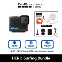 Thumbnail GoPro HERO - Camera hành động chống nước mini, video 4K30/25, ảnh 12MP, chống nước lên đến 5 m 3