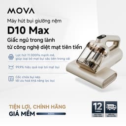 Thumbnail Máy hút bụi giường nệm Mova D10 MAX - Hàng chính hãng - Bảo hành 12 tháng 1